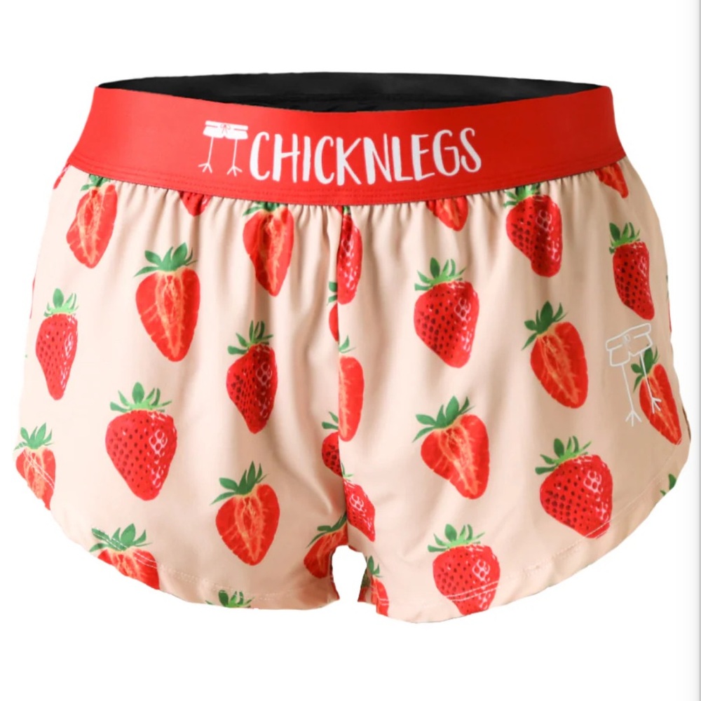 ChicknLegs Strawberry Print Shorts